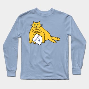 Chubby Cats Get Vaccinated Long Sleeve T-Shirt